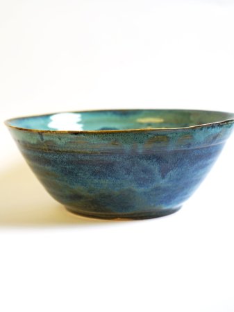 Preview: handgetöpferte Obst Bowl Keramikschale